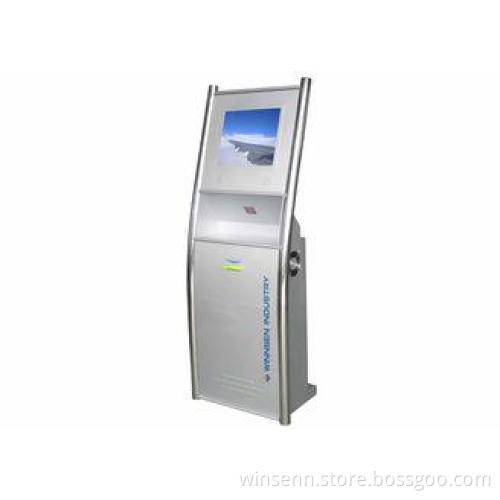 Barcode Scanner Touch Screen Kiosk , Library Self Service I